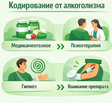 кодирование от алкоголизма в Людиново Санати